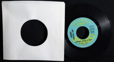 Johnny Winter And-Jumpin' Jack Flash-Stereo-Mono DJ-Columbia 4-45368-VTG 1971 45 Foto 1 de 2