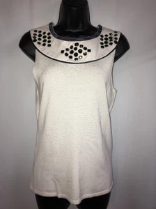 Courage b Tank Top Cami Women`s Size S Cream - Picture 1 of 6