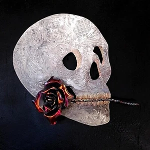 Sugar Skull Metal Wall Art #1766 Steampunk Day of the Dead Dia De Los Muertos - Picture 1 of 7
