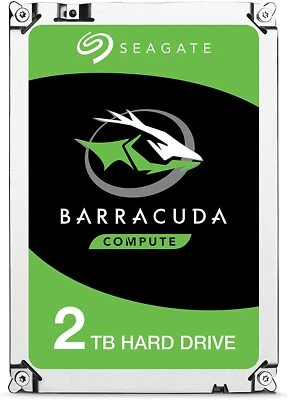Seagate Barracuda 2TB Hard Disk Interno 3.5” HDD PC 7200 RPM SATA ST2000DM008 - Immagine 1 di 4