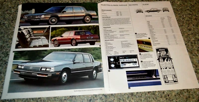1986 BUICK ELECTRA/PARK AVENUE ORIGINAL BUYERS GUIDE DEALER ADVERTISEMENT AD 86 - Image 1 of 2
