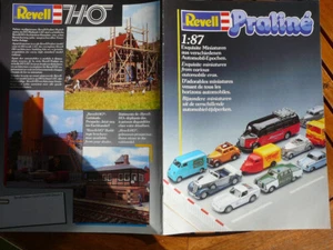 REVELL PRALINÉ Prospekt Automobile Katalog vermtl 1986 1:87 H0 - Bild 1 von 6
