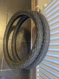 cheng shin bmx tyres Motomag 20” Motocross Block Tires 70s 80s