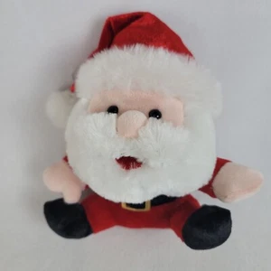 Babbo Natale Peluche Peluche 7" Decorazione Albero di Natale - Foto 1 di 9
