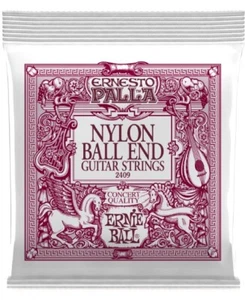 ERNESTO PALLA NYLON BALL END CLASSICAL GUITAR STRINGS - BLACK & GOLD - Picture 1 of 2
