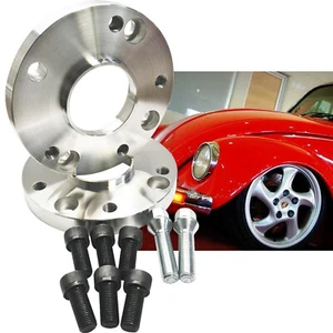 2X WHEEL spacers PCD adapters 4x130 to 5x130 . CAR VW BEETLE TO PORSCHE WHEELS - Picture 1 of 1