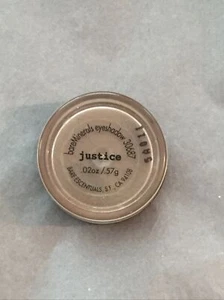RARE Bare Escentuals Bare Minerals JUSTICE Eye Shadow NO SIFTER NOT SEALED - Picture 1 of 3