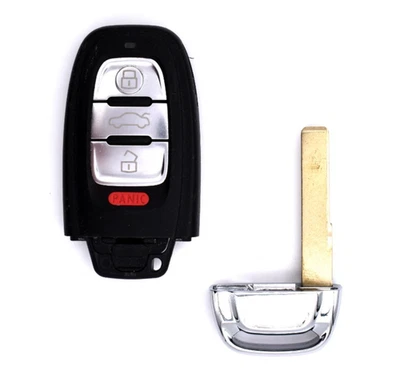 原始设备制造商无锁版奥迪 8T0.959.754 S 舒适访问遥控智能钥匙链 IYZFBSB802 — 第 1/3 张图片