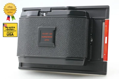 [ MINT ] Horseman 10EXP 6x7 120 Roll Film Holder Back For 4x5 From JAPAN - Image 1 of 4