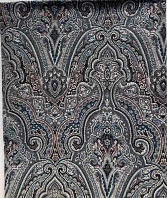 Kravet Amedeo Indigo Italy Designer Fabric Remnant 24 x 24" - Image 1 of 2