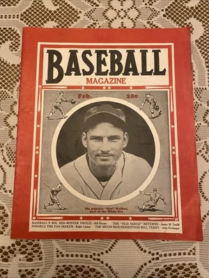 Revista de beisebol de fevereiro de 1938 - Capa traseira interna Hank Greenberg & Lou Gehrig - Imagem 1 de 4