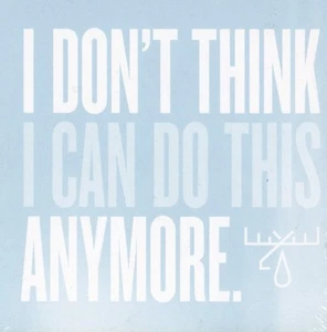 Moose Blood I Don't Think I Can Do This Anymore CD UK Hopeless 2018 Sealed - Bild 1 von 2