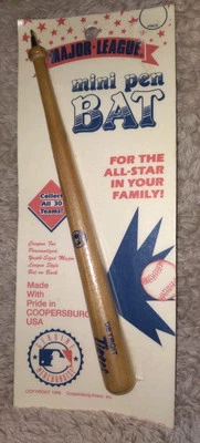 Nuevo de Lote Antiguo 1996 Detroit Tigers Major League Mini Pluma Bate Genuino-Sellado! Foto 1 de 4