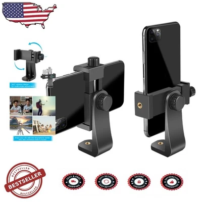 360-Degree Rotating Smartphone Tripod Mount for iOS & Android Devices - Image 1 of 4