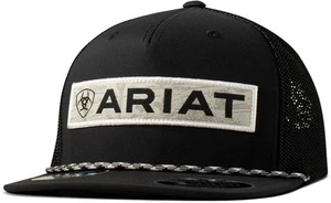 Ariat Western Mens Cap Baseball Hat Desert Scene Patch Black A300090501 - Picture 1 of 2