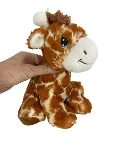 Tombola Giraffe Aurora World Plüschtier Sitzsack Spielzeug Stofftier 9 Zoll Braun Creme - Bild 1 von 14