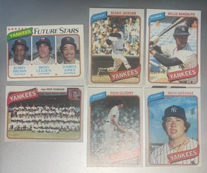 1980 Topps Baseball New York Yankees Team Set - Bild 1 von 2