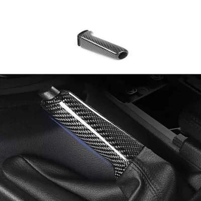 07-11 Cubierta Panel Fibra de Carbono Seca Para BMW Serie 1 E81 Palanca de Cambios Freno de Mano Foto 1 de 4