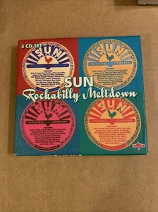 SUN ROCKABILLY MELTDOWN (3-CD) - Picture 1 of 7