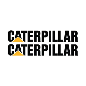 Paquete de 2 calcomanías de vinilo premium CATERPILLAR de 18" de ancho para automóvil, camión y equipo pesado - Imagen 1 de 1