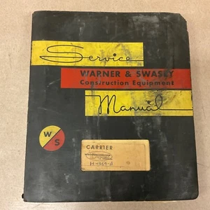 Warner & Swasey H-354-A DUPLEX GRADALL CAMION TELAIO MANUALE DI SERVIZIO LIBRETTO RICAMBI - Foto 1 di 9