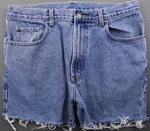 Pantalones cortos de jean vintage para mujer faconnables de altura de corte alto talla 36 - Imagen 1 de 5