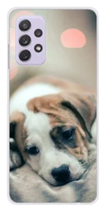 Coque en silicone imprimée compatible Samsung Galaxy A32 5G Chiot rêveur - Photo 1 sur 3