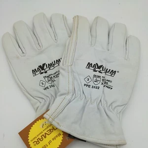Men's Size XXL Maximum Safety Kevlar Lined Gloves PPE 3323 - Picture 1 of 5