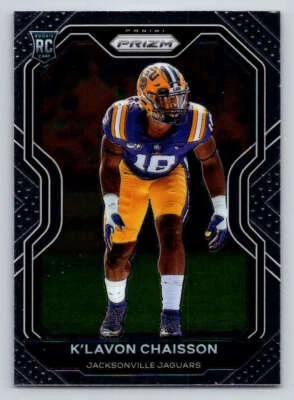 2020 Panini Prizm #352 K'Lavon Chaisson RC (ref 187057) - Image 1 of 2