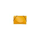 JAM Paper Plastic Business Card Holder Case Yellow Solid 100/Pack (291618971B)