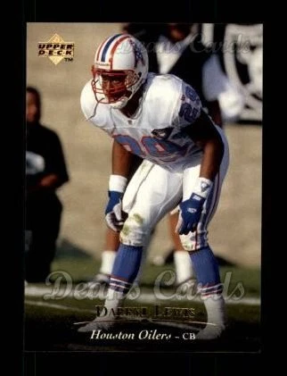 1995 Upper Deck #136 Darryll Lewis Oilers Arizona  8 - NM/MT - Image 1 of 1