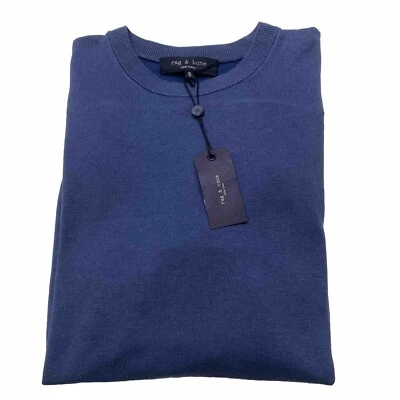 NWT Rag & Bone Men’s Cotton Silk Cashmere Crew Neck Sweater M - Image 1 of 4