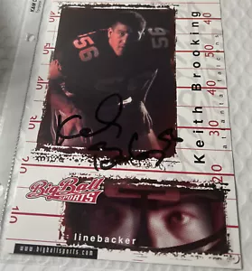Keith Brooking handsigniertes 5x7 Foto - Bild 1 von 2