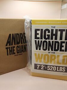 NEW Super 7 Andre The Giant Eighth Wonder Of The World NIB Sealed Yellow Trunks