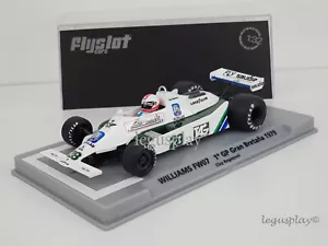 Slot car Scalextric Fly Slot F01101 Williams FW07 GP INglaterra 1979 Ragazzony - Imagen 1 de 6