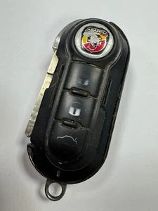 ORIGINAL FIAT 3 TASTEN FERNBEDIENUNG KLAPPSCHLÜSSELANHÄNGER 500 595 ETC GETESTET, ABARTH!! - Bild 1 von 4