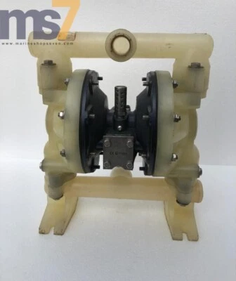 INGERSOLL RAND ARO 6661AJ-322-C AIR DOUBLE DIAPHRAGM PUMP 1" POLYPROPYLENE #1 - Image 1 of 4