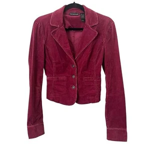DKNY JEANS Vintage Corduroy Fitted Jacket Small - Picture 1 of 4