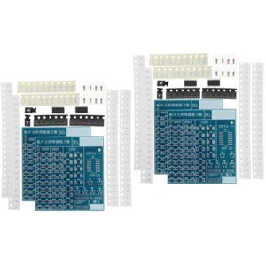 4 Sets Fertigkeits-Löt-Übungsset, Schulung, Lernen, elektronische - Bild 1 von 12