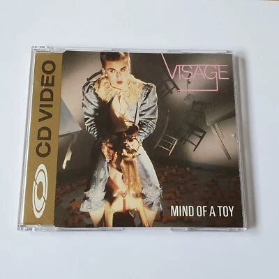 Visage Mind Of A Toy Rare Gold Promo NTSC CD Video Single Demo CDV 080 013-2 - Bild 1 von 3