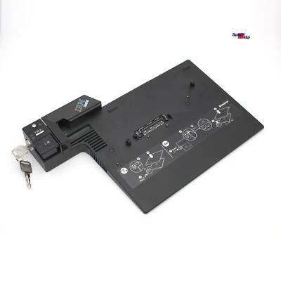 DOCKING STATION PORT REPLICATOR IBM LENOVO THINKPAD 42W8298 42W8299 T60 W500 R60 - Bild 1 von 4