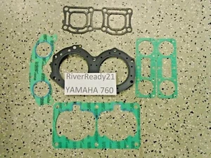 Yamaha 760 Gasket-Kit-Set Wave-Runner-Venture-Raider-Blaster Top End Kit Instock - Picture 1 of 1