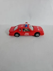 Vintage Maisto Red Fire Dept Buick LeSabre Lesarre Stock Car Diecast 1:64 - Picture 1 of 10