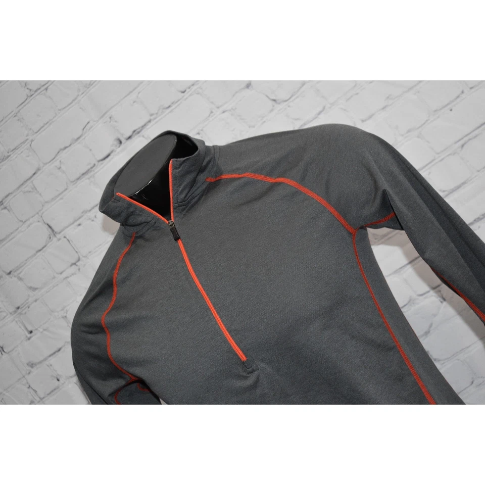 Camisa de Camping REI 1/4 Cremallera Mujer Talla Mediana Gris Poliéster Senderismo Poliéster  Foto 1 de 4