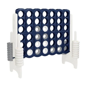 ECR4Kids Jumbo 4-to-Score Giant Game Set with Optional Drink Cup Holders/ Bac... - Picture 1 of 6