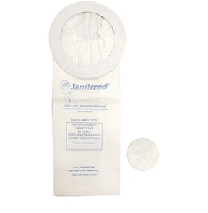 Janitized JAN-ADV6XP-2 Premium Replacement Commercial Vacuum Paper Bag 10-pack - Bild 1 von 3