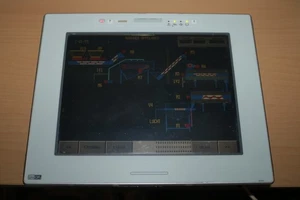 UniOP eTOP30-0050 HMI Panel Exor UniOP eTOP300050 inc 8MB SSFDC Speicherkarte - Bild 1 von 12