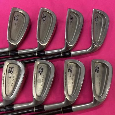 PRGR DATA 711 Iron Set 5-9+Pw+Aw+Sw Graphite L Flex 8pcs RH  Men's Golf Clubs  - Image 1 of 4