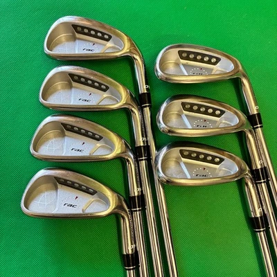 TaylorMade rac OS Iron Set 7pcs 4-Pw Flex R Regular Steel Shaft Golf Clubs - Image 1 of 4