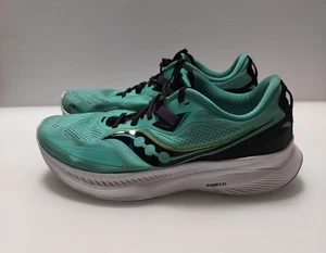 Saucony Guide Damengröße 10,5 grün schwarz weiß sportliche Laufschuhe Turnschuhe - Bild 1 von 16